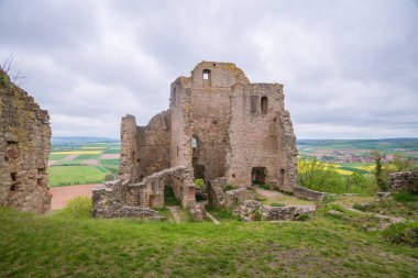 Almanya Bavyera bir kale kalıntıları