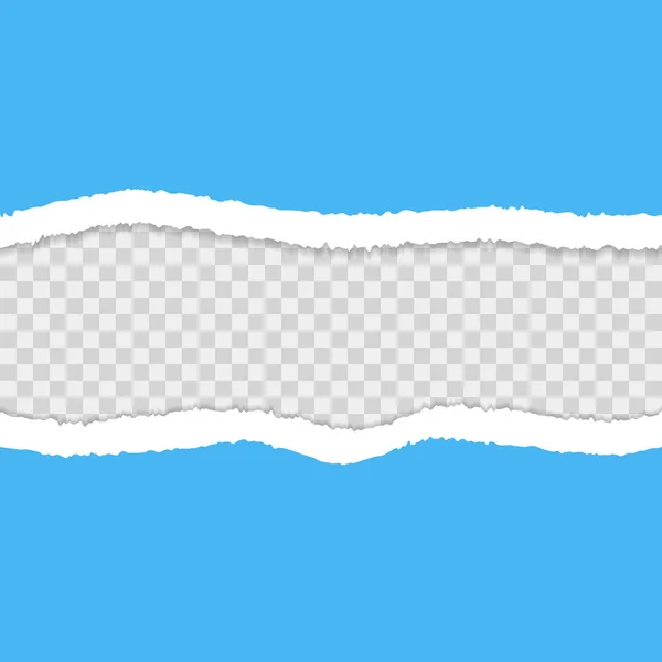 Рваная Бумага Порванная Лента Векторная Изоляция — стоковый вектор