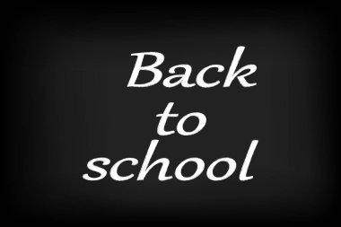 Geri Okul arka plan için. yazı tahtası geri. Vektör