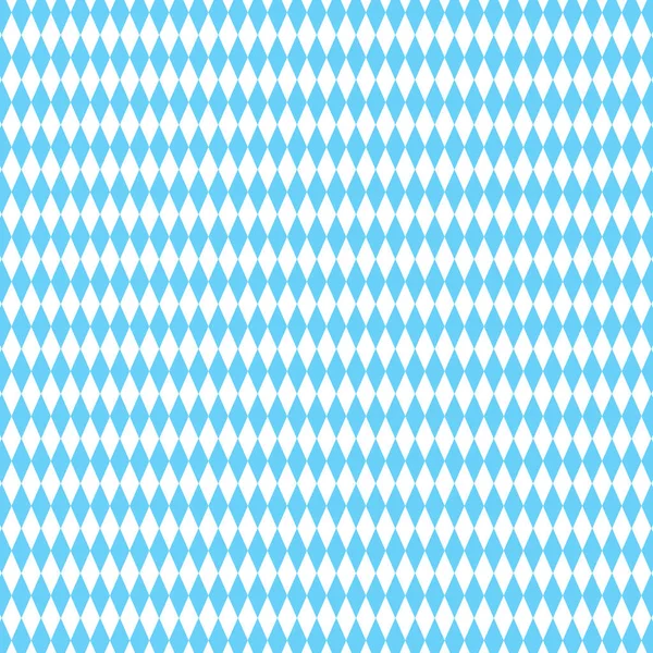 Octoberfest Fond Sans Couture Blue Romb Arrière Vecteur — Image vectorielle