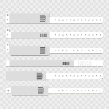 Giriş bilezik seti. eps10 illüstrasyon vektör. Nesneleri