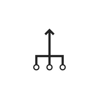 Konsolidasyon simgesini işaret. Vektör eps10 çizim. simgeler