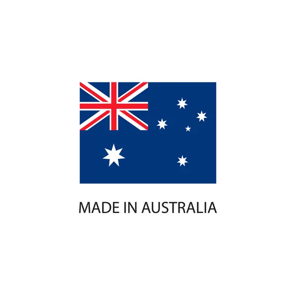 Australii Znak Flaga Narodowa — Wektor stockowy