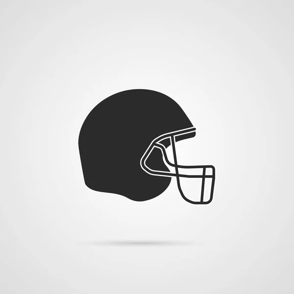 Icona Dell American Football Hemlet Illustrazione Delle Eps10 Vettoriali — Vettoriale Stock