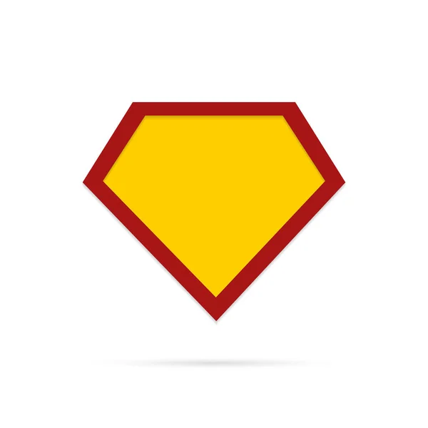 Signo de superhéroe — Vector de stock