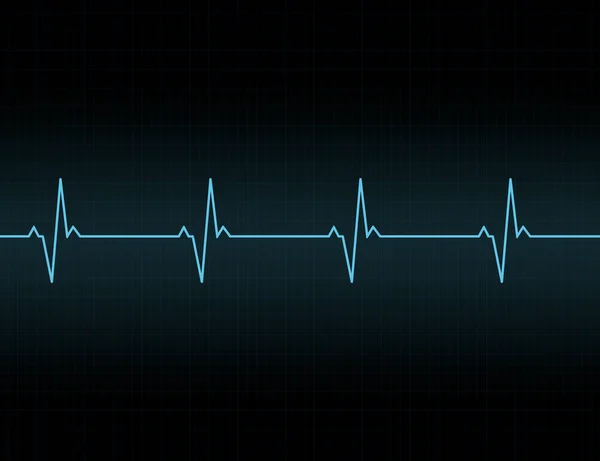 Значок фона линии сердца . — стоковый вектор
