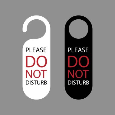 Kapı askısı simgesini rahatsız etmeyin