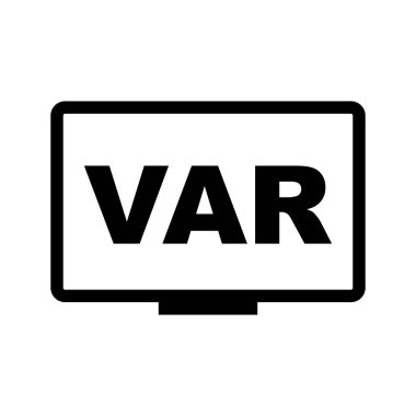 Var simgesi simgesi basit tasarım