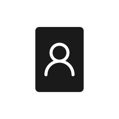 Moda düz biçimli kullanıcı simgesi izole edildi. Web sitenizin tasarımı, logosu, uygulaması ve UI için kullanıcı silueti sembolü. Vektör illüstrasyonu.