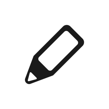 Vektör Simgesini Düzenle. Web sayfası, uygulama ve UI tasarımı için kalem sembolü olan simge illüstrasyonunu düzenle