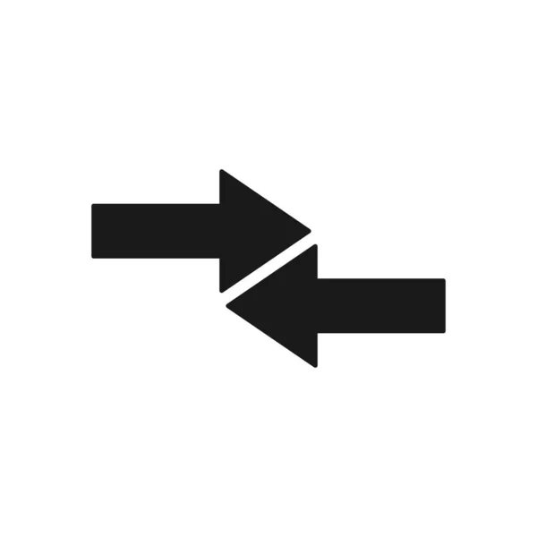 Reverse Arrows Illustration Exchange Icon Web Mobile Design — Stock Vector