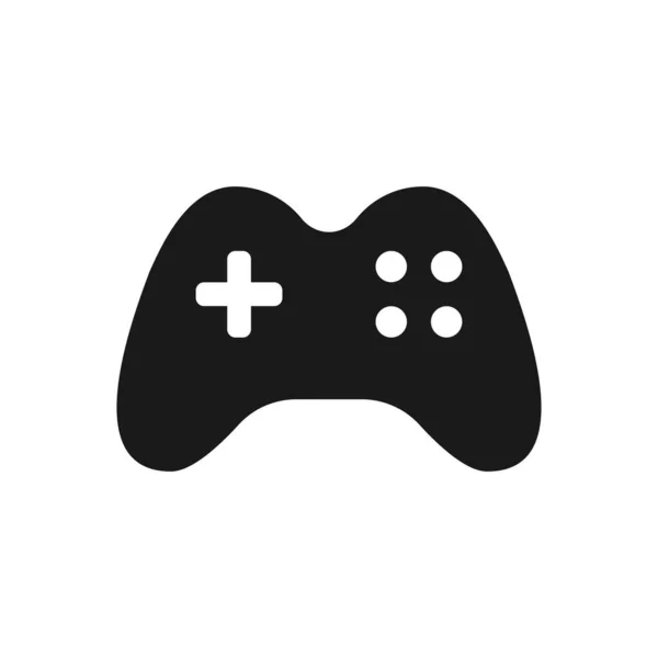 Game Controller Vector Icon Video Game Console Joystick Icon Illustration — Stock Vector