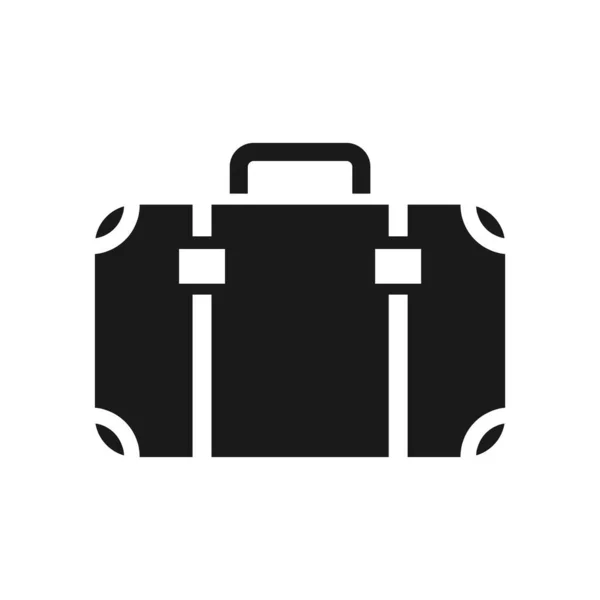 Βαλίτσα Εικονίδιο Μοντέρνο Επίπεδο Στυλ Εικονίδιο Της Τσάντας Για Σχεδιασμό — Διανυσματικό Αρχείο