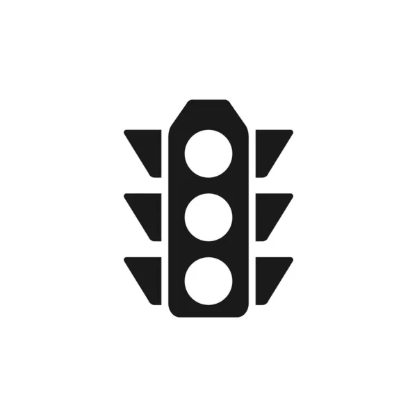 Фотографія Вектора Світлофора Ікона Семафора Stoplight Symbol Design Concept — стоковий вектор