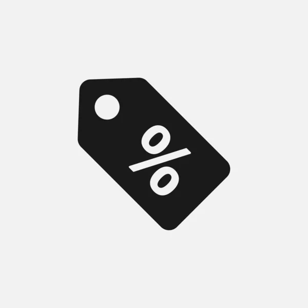 Shopping Discount Tag Symbol Illustration Für Unternehmen Commerce Konzept — Stockvektor