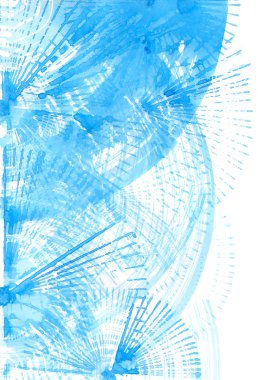 Çizilmiş suluboya arka plan