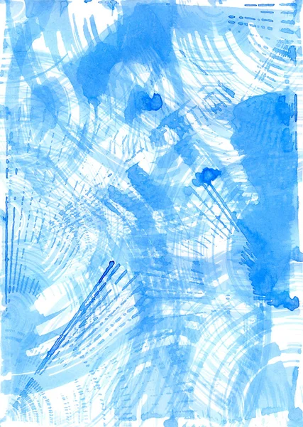 抽象的な水彩手描きの背景 — ストック写真