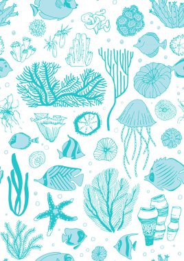 Deniz yaşamı ile Seamless Modeli.