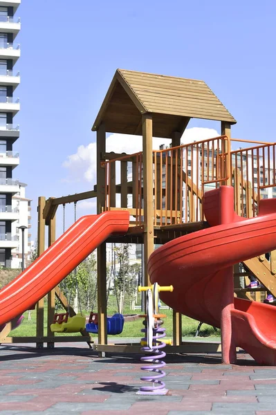 Natur Kindheit Park Spaß Sommer Glücklich Kind Mädchen Junge Freude — Stockfoto