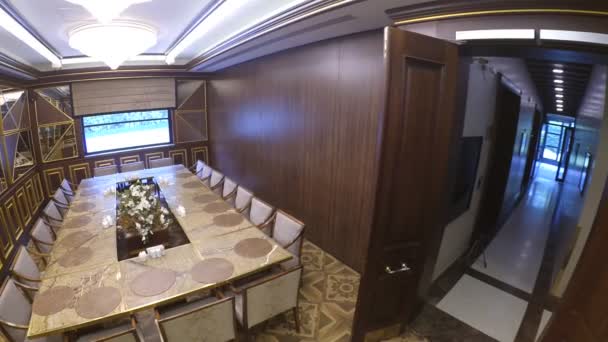 Business Meeting Office Conference Corporate Group People Room Team Work — Video