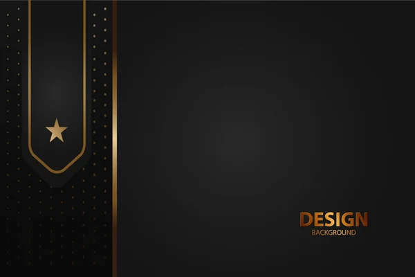 Banner Fondo Abstracto Con Luz Digital Creativa Color Moderno — Vector de stock