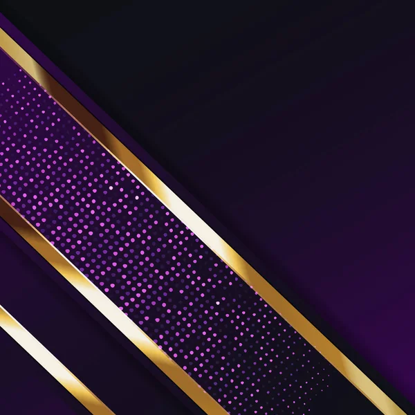 Banner Dorado Tablero Fondo Abstracto Vectorial Para Diseño Texto Mensaje — Vector de stock