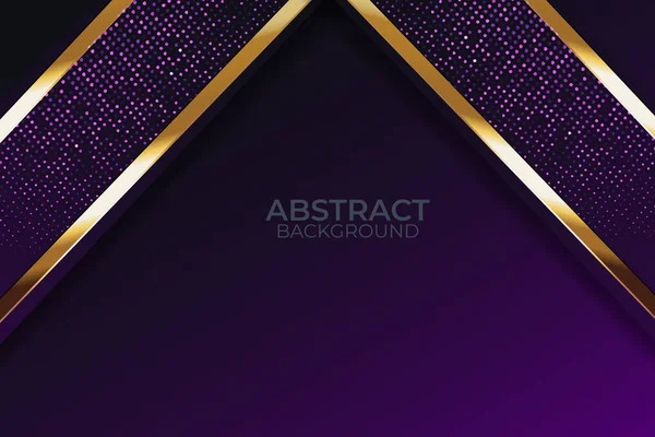 Banner Dorado Tablero Fondo Abstracto Vectorial Para Diseño Texto Mensaje — Vector de stock