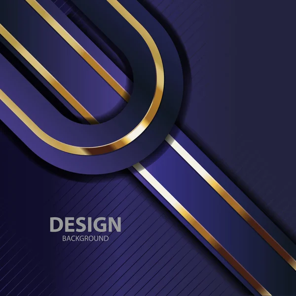 Banner Gold Placa Fundo Vetorial Abstrato Para Design Texto Mensagem —  Vetores de Stock