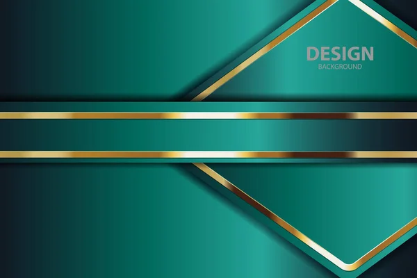 Banner Dorado Tablero Fondo Abstracto Vectorial Para Diseño Texto Mensaje — Vector de stock