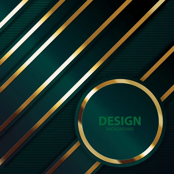 Banner Dorado Tablero Fondo Abstracto Vectorial Para Diseño Texto Mensaje — Vector de stock