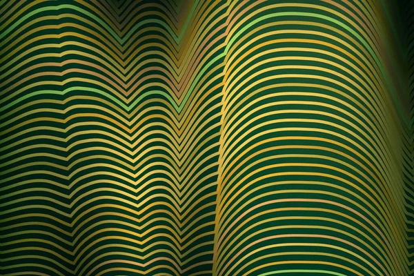 Банер Хвильові Лінії Візерунок Абстрактний Фон Смуги Вектор — стоковий вектор