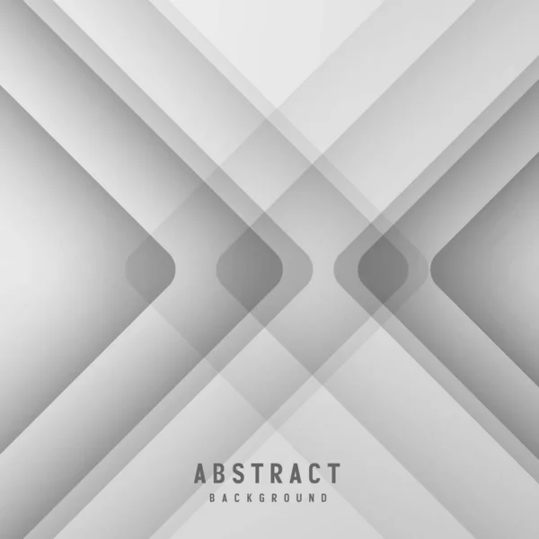 Abstract Geometric White Gray Color Background Vector Illustration — стоковый вектор