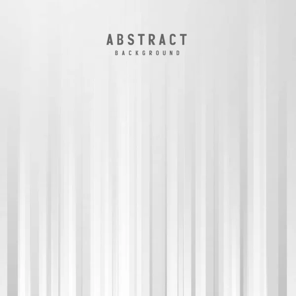 Banner Abstract Geometric White Gray Color Background Vector Illustration — Stock Vector