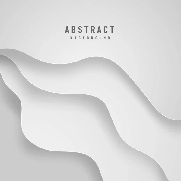 Abstract Geometric White Gray Color Background Vector Illustration — стоковый вектор