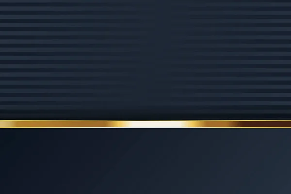 Дизайн Золотого Баннера Минималистским Современным Стилем Роскоши Золота — стоковый вектор