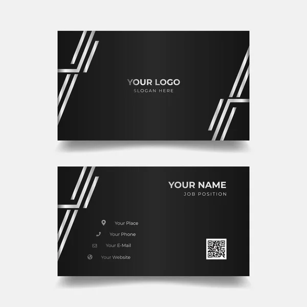 Print Business Card Template — Stock Vector