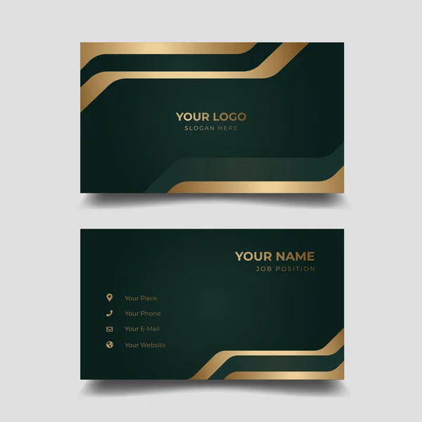 Print business card template