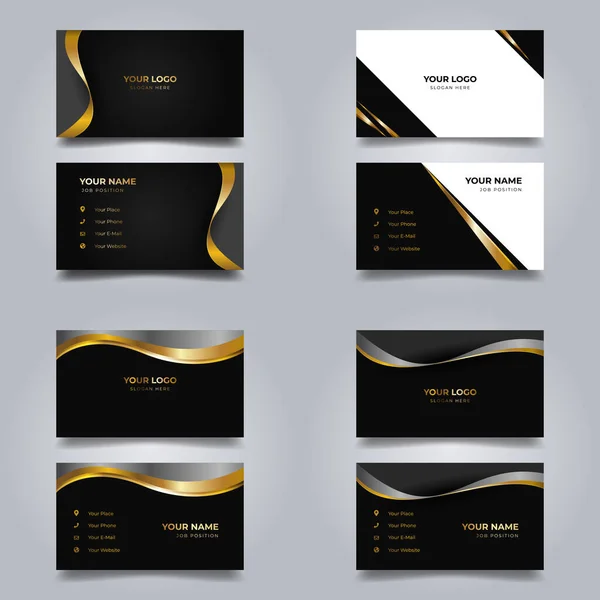 Print business card template