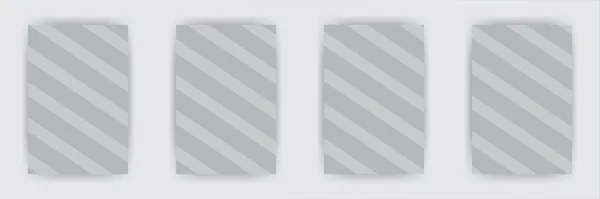 Обложка Шаблона Брошюры Размер Бизнес Обложки Шаблон — стоковый вектор
