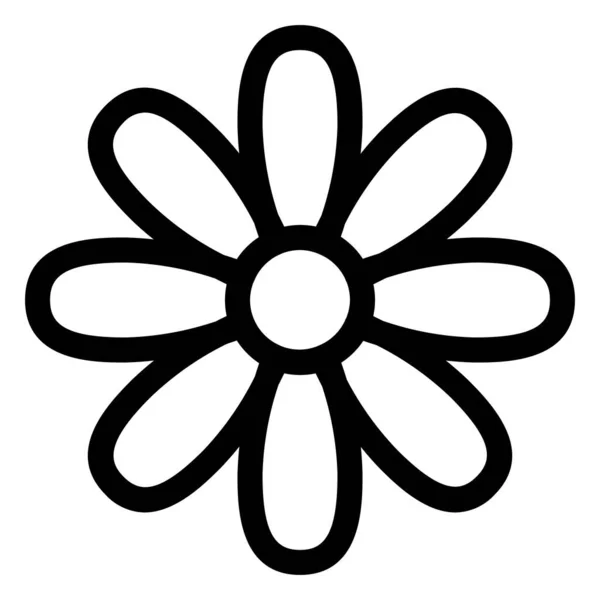 Verschiedenes Symbol Schwarz Weiß — Stockvektor