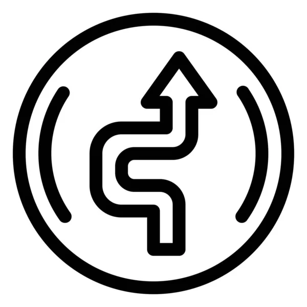 Transportation Icon Black White — Stock Vector