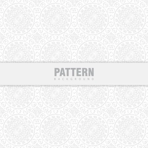 東洋のパターン アラビアの装飾品を背景に デザインのパターン 織物の装飾 — ストックベクタ