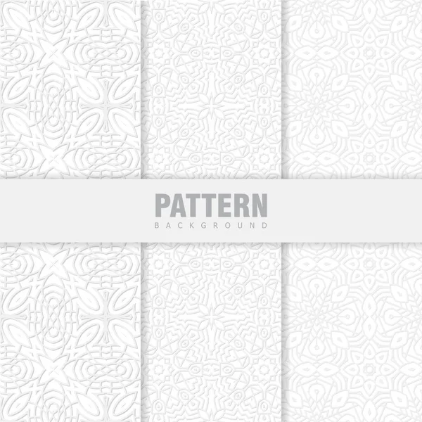 Восточные Образцы Фон Арабическими Орнаментами Шаблоны Фоны Обои Вашего Дизайна — стоковый вектор