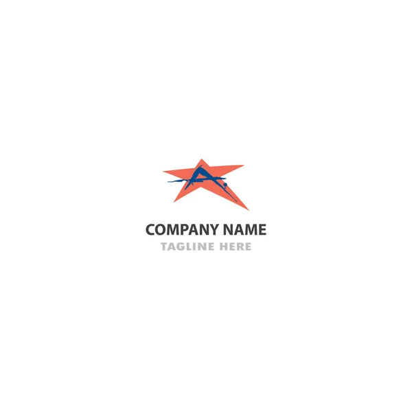 Logotipo Pacote Coorporate Conceito Moderno Impressionante — Vetor de Stock
