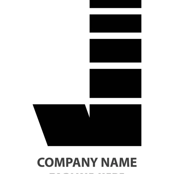 Logotipo Pacote Coorporate Conceito Moderno Impressionante — Vetor de Stock