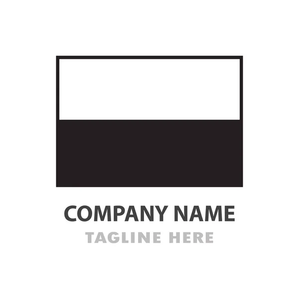 Logo Faisceau Coorporate Concept Moderne Impressionnant — Image vectorielle