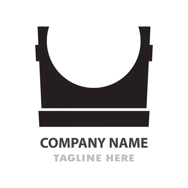 Logo Paquete Coorporate Impresionante Concepto Moderno — Archivo Imágenes Vectoriales