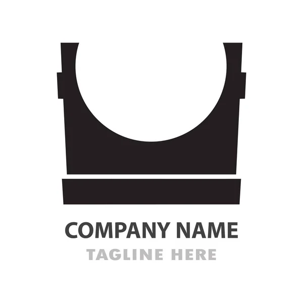 Logo Paquete Coorporate Impresionante Concepto Moderno — Vector de stock