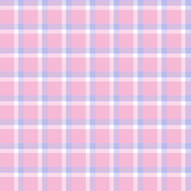 Şebeke desenli Sarong Motifi. Kusursuz gingham deseni. Vektör çizimleri. Masa örtüleri, battaniye, ekose kumaş, kumaş, gömlek, tekstil, elbise, kağıt, posterler için kare / eşkenar dörtgen dokusu.