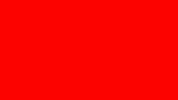 Анімація Червоних Листівок Партія Хелловін — стокове відео